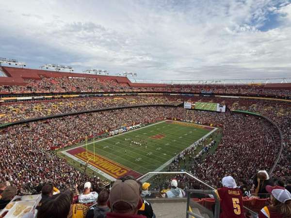 Northwest stadium, section: 409, row: 7, seat: 2
