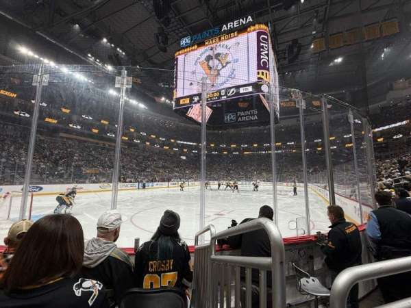PPG Paints Arena, section: 116, row: C, seat: 7