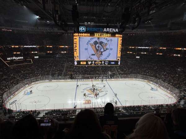 PPG Paints Arena, section: 220, row: C, seat: 9