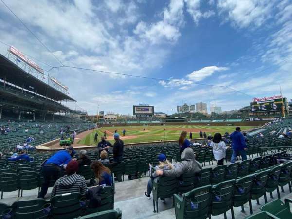 Wrigley Field, section: 120, row: 4, seat: 14