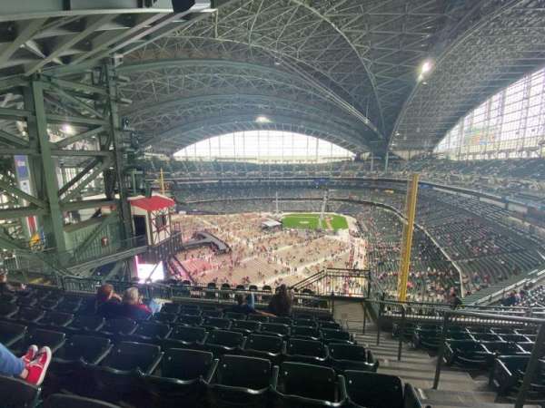 American Family Field, section: 442, row: 14, seat: 2