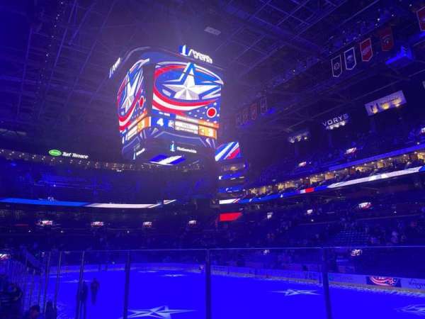 Nationwide Arena, section: 111, row: F