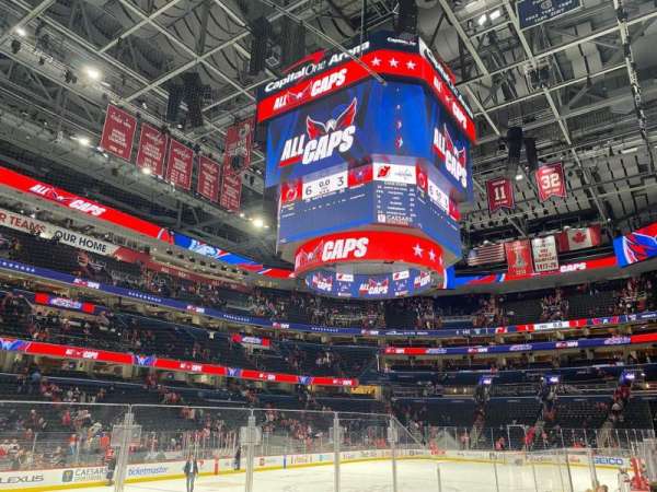 Capital One Arena, section: 119, row: F, seat: 5
