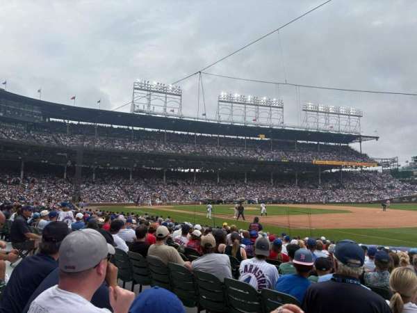 Wrigley Field, section: 128, row: 2, seat: 8