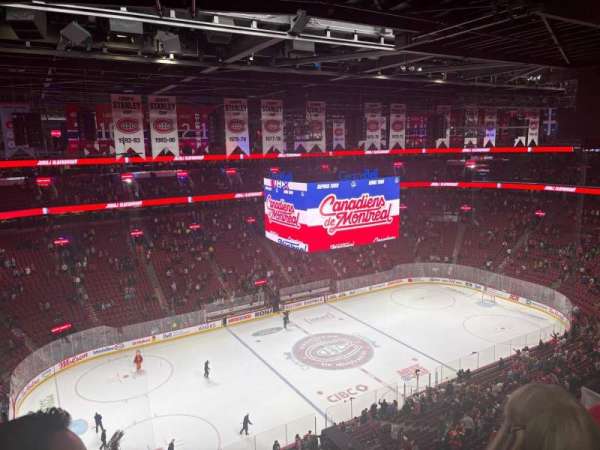 Centre Bell, section: 322, row: B, seat: 9