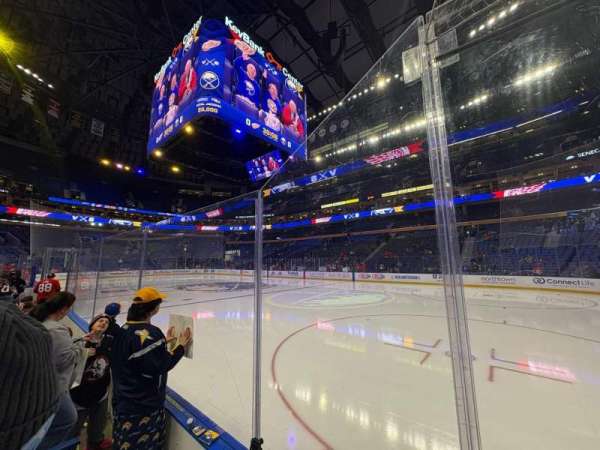 KeyBank Center, section: 103, row: 2, seat: 11