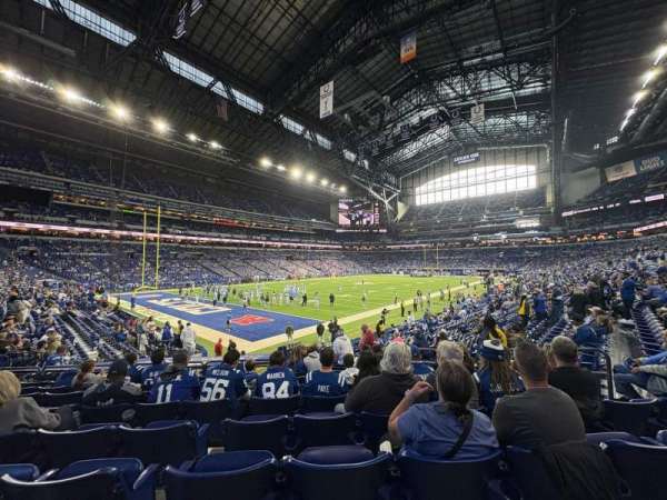 Lucas Oil Stadium, section: 148, row: 17, seat: 9