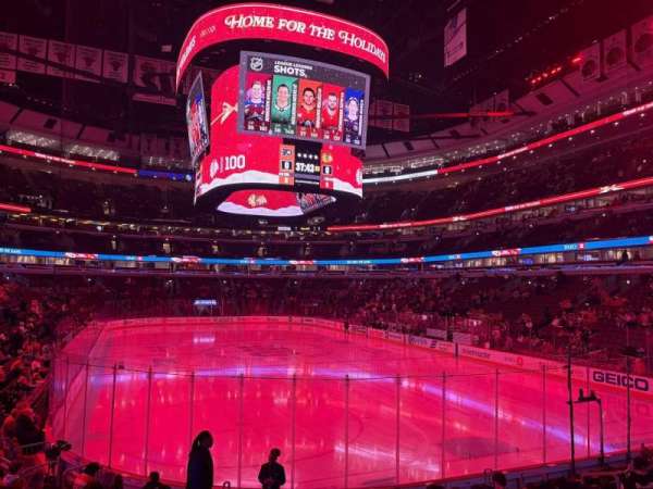 United Center, section: 107, row: 13, seat: 10