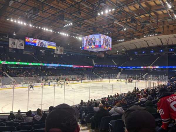 Allstate Arena, section: 105, row: L, seat: 2