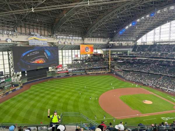 American Family Field, section: 432, row: 17, seat: 23