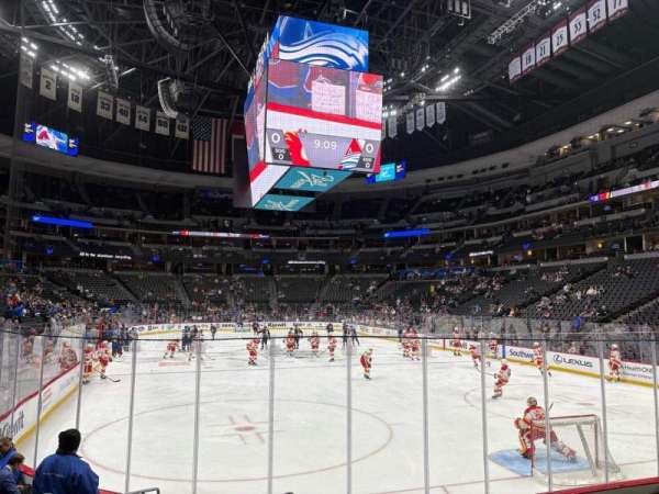 Ball Arena, section: 140, row: 9, seat: 5