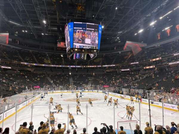 T-Mobile Arena, section: 20, row: J, seat: 6