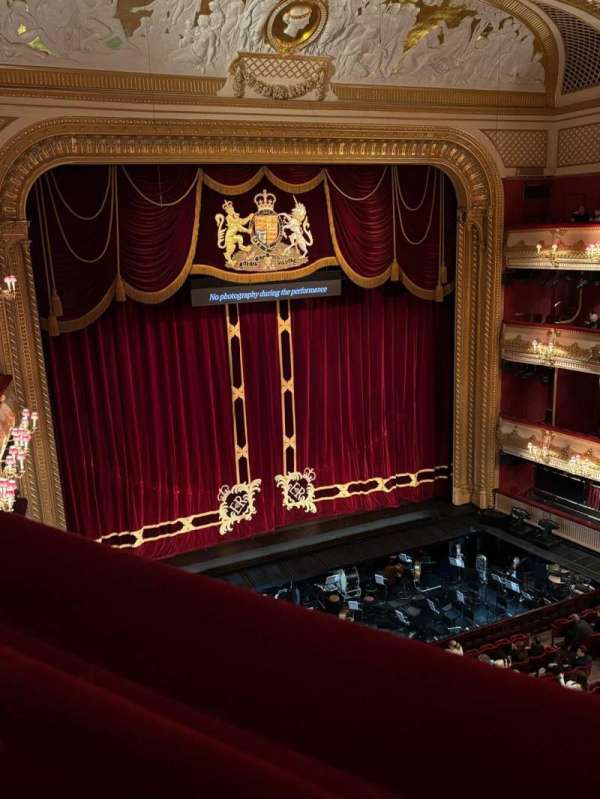 Royal Opera House, section: 4, row: A, seat: 38