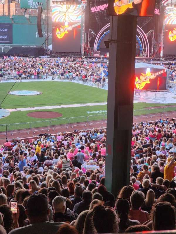 Fenway Park, section: Grandstand 18, row: 17, seat: 11