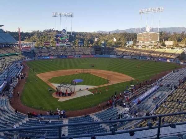 Dodger Stadium, section: 4RS, row: D, seat: 9