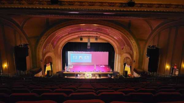 West Herr Auditorium Theatre, section: Rear Balcony C, row: Y, seat: 107