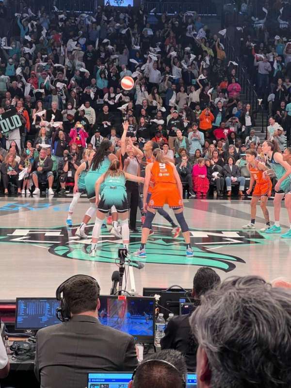 Barclays Center, section: VIP 8, row: 3, seat: 10