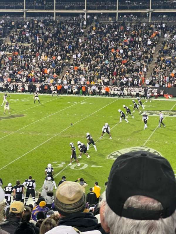 Folsom Field, section: 119, row: 36, seat: 34