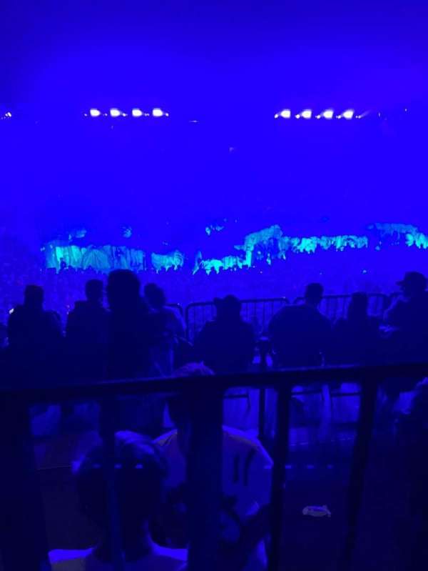 Barclays Center, section: 109, row: 4, seat: 8