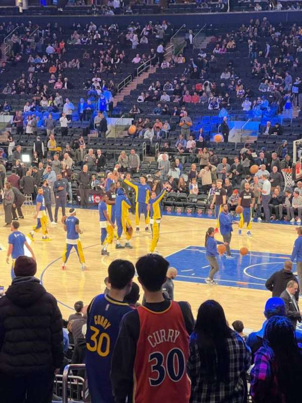 Madison Square Garden, section: 109, row: 13, seat: 6