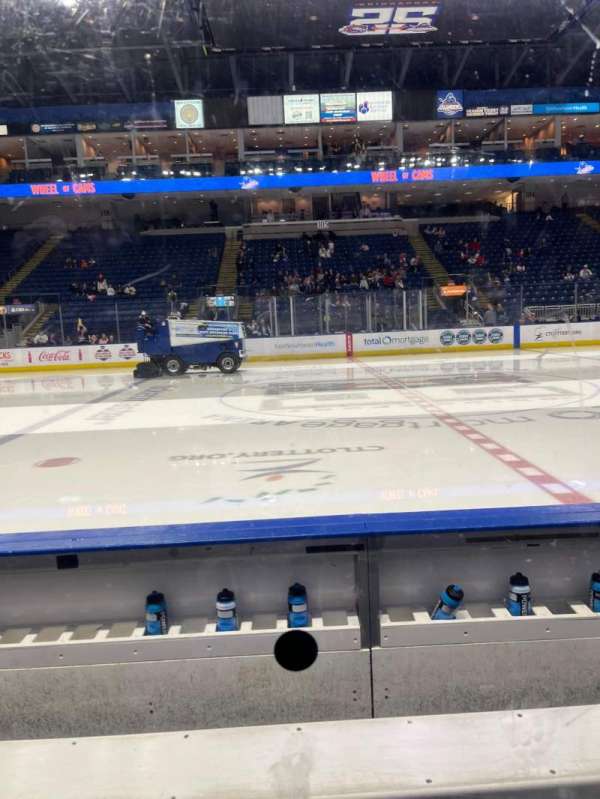 Total Mortgage Arena, section: 115, row: DD, seat: 18