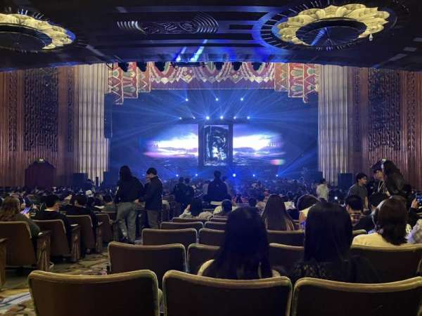 Paramount Theater, Oakland, section: Orchestra R, row: OO, seat: 104