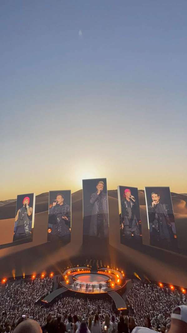 The Sphere, Vegas, section: 207, row: 21, seat: 5