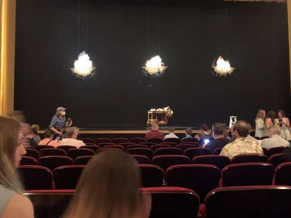 St. James Theatre, section: Orchestra C, row: H, seat: 110