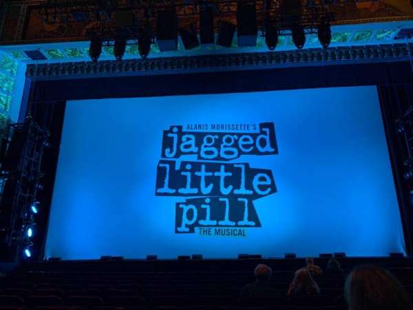 Hollywood Pantages Theatre, section: Orchestra C, row: K, seat: 106
