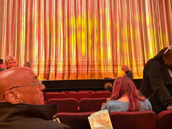 Broadhurst Theatre, section: Orchestra C, row: E, seat: 107