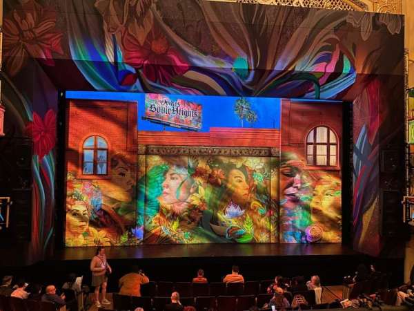 James Earl Jones Theatre, section: Mezzanine C, row: A, seat: 104
