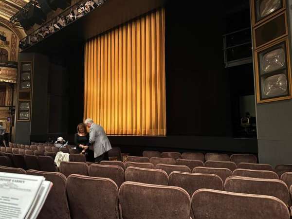 Winter Garden Theatre, section: Orchestra L, row: F, seat: 10