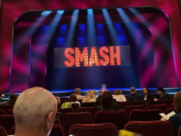 Imperial Theatre, section: Orchestra C, row: F, seat: 108