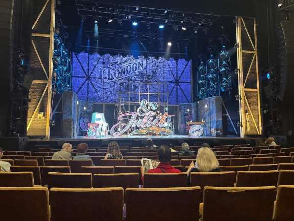 Ahmanson Theatre, section: Orchestra, row: H, seat: 26