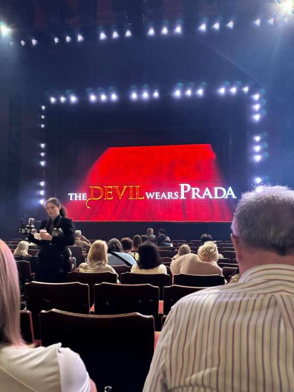 Dominion Theatre, section: Stalls, row: M, seat: 23