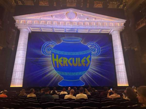 Theatre Royal Drury Lane, section: Stalls, row: L, seat: 27
