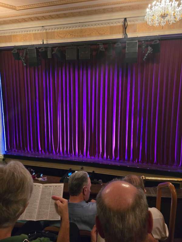 Music Box Theatre, section: Mezzanine C, row: C, seat: 101