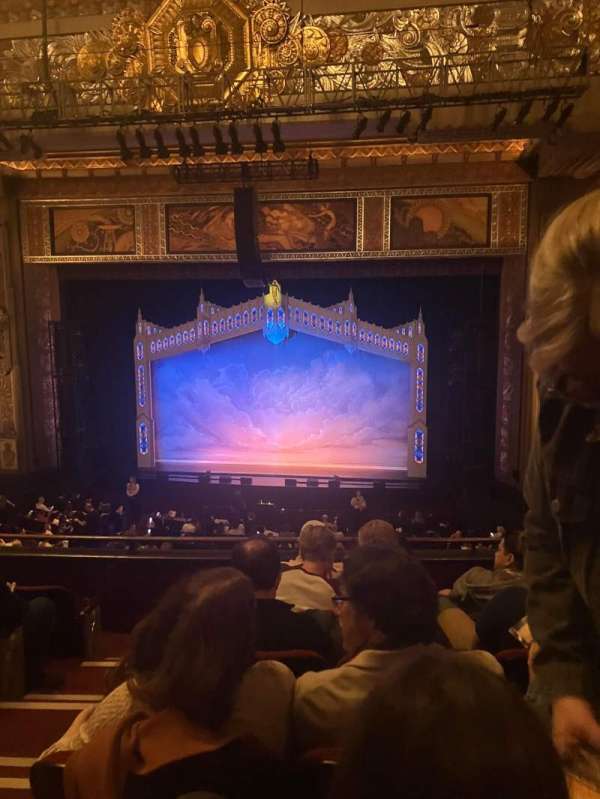 Hollywood Pantages Theatre, section: Mezzanine RC, row: F, seat: 202