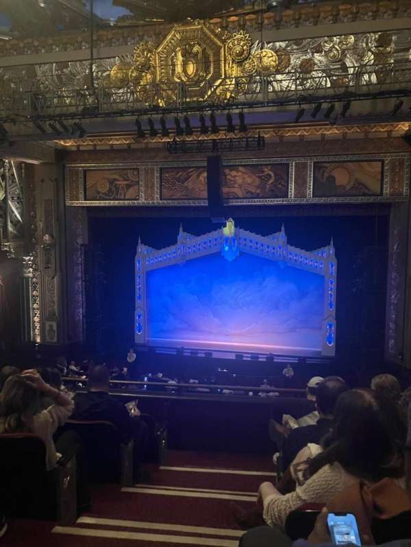 Hollywood Pantages Theatre, section: Mezzanine RC, row: F, seat: 201
