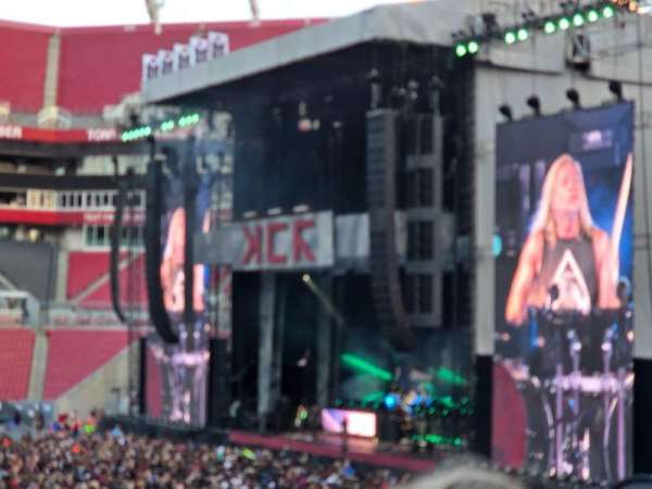 Raymond James Stadium, section: 112, row: CC, seat: 5