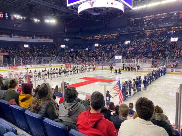 Place Bell, section: 116, row: H, seat: 11