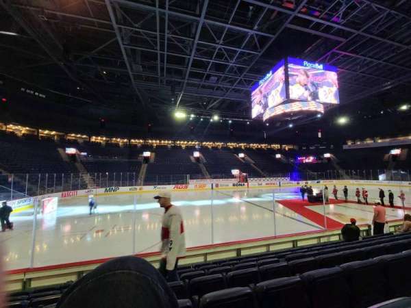 Place Bell, section: 110, row: G, seat: 19