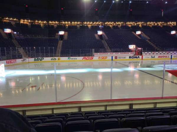 Place Bell, section: 110, row: G, seat: 19
