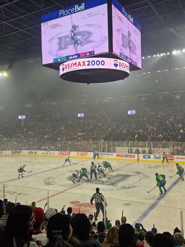 Place Bell, section: 116, row: L, seat: 15