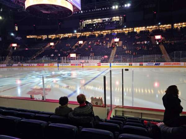 Place Bell, section: 116, row: G, seat: 15