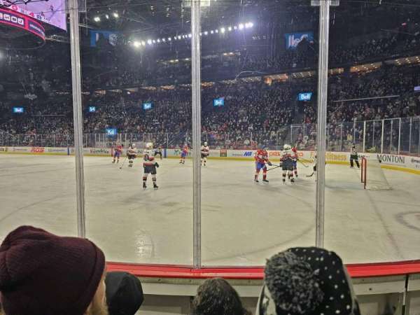 Place Bell, section: 115, row: c, seat: 5