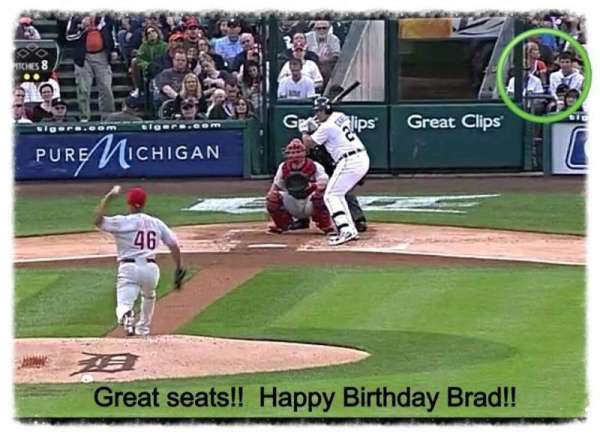 Comerica Park, section: 148, row: 4, seat: 1 and 2