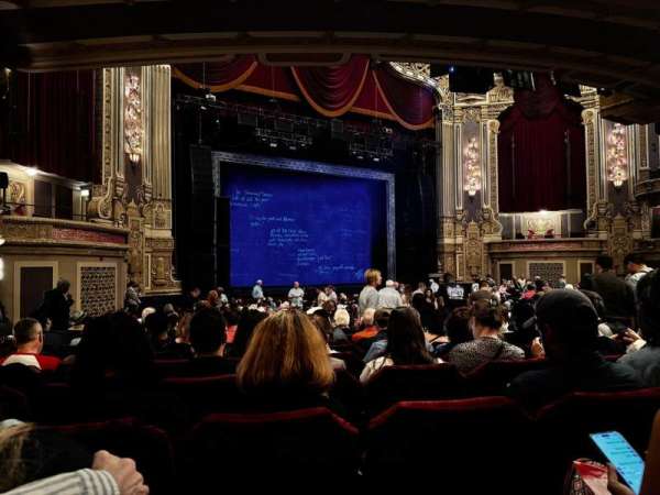James M. Nederlander Theatre, section: Orchestra L, row: Y, seat: 27