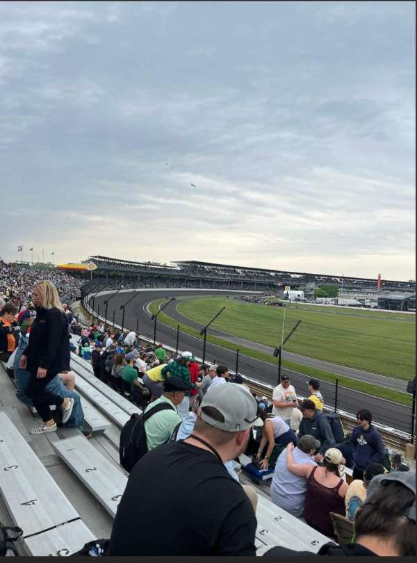 Indianapolis Motor Speedway, section: Southwest Vista, 20, row: AA, seat: 7