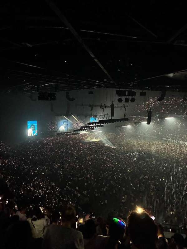 Paris La Défense Arena, section: 408, row: 56, seat: 2